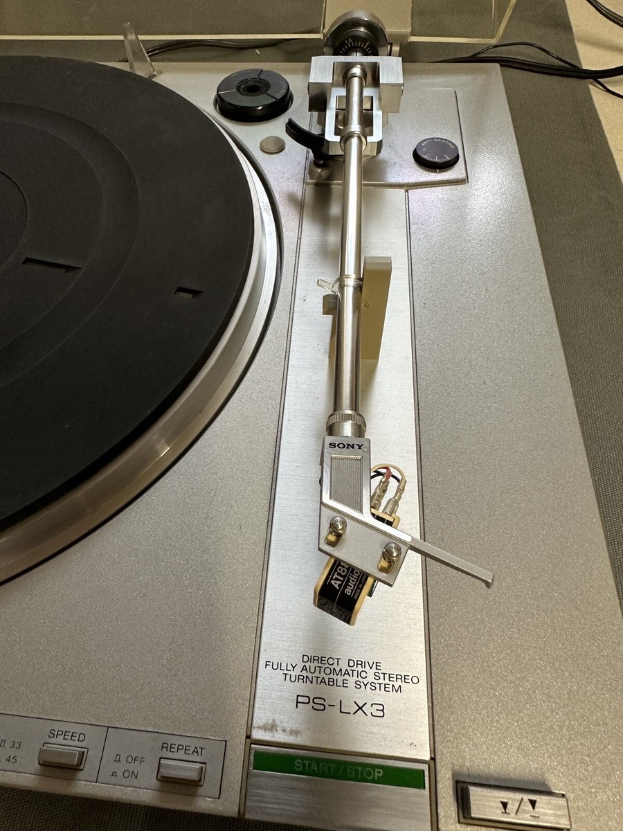 Sony PS-LX3 Direct Drive FullyAutomatic Turntable System EXC COND