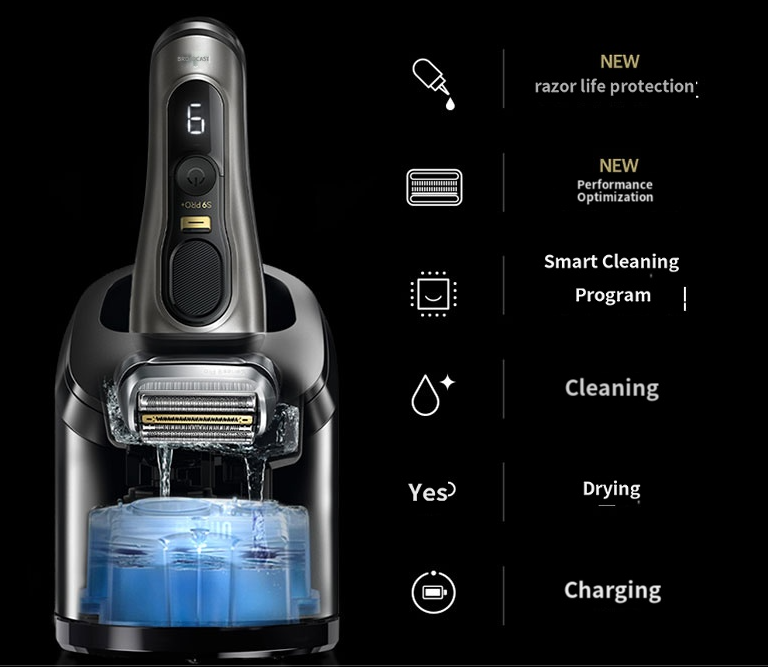 BRAUN] Electric Shaver Series 9 NEW PRO PLUS 9566cc Chrome | eBay