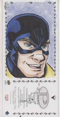 2019 Upper Deck Marvel Premier Sketch Cards Triple Panel 1/1 Jon