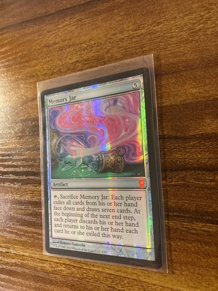 MTG✨MEMORY JAR FOIL✨From the Vault: Relics MINT Rare Reserve