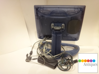 Apple Studio Display 15 M4551 Navy Blue LCD Display Monitor RARE