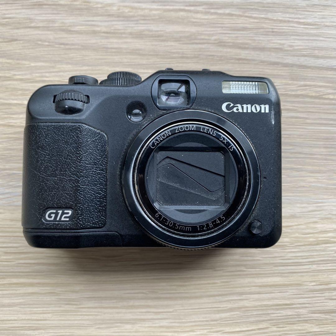 Canon Powershot G12 Compact Digital Camera 10.0 MP 5x optical zoom