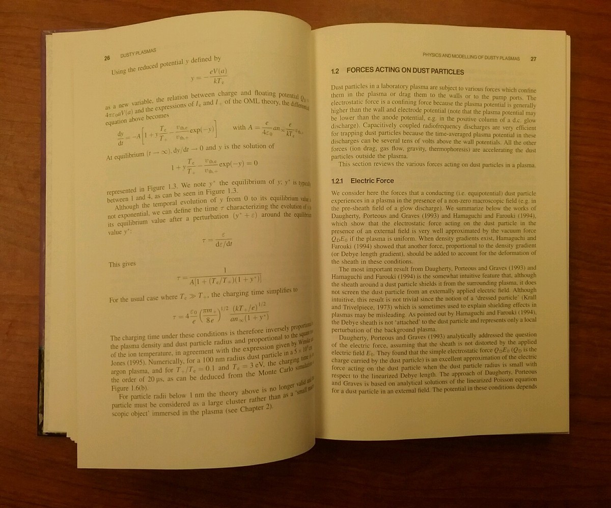 Dusty Plasmas: Physics, Chemistry, & Techno Andre Bouchoule