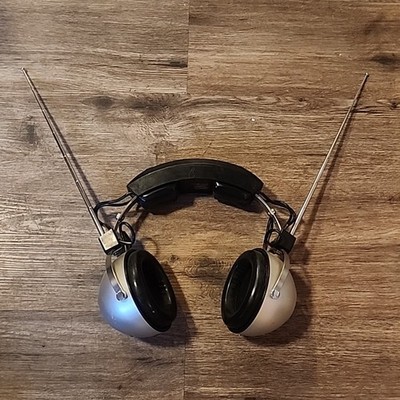 Vintage Panasonic RF-60 FM Stereo Headset Headphones - UNTESTED