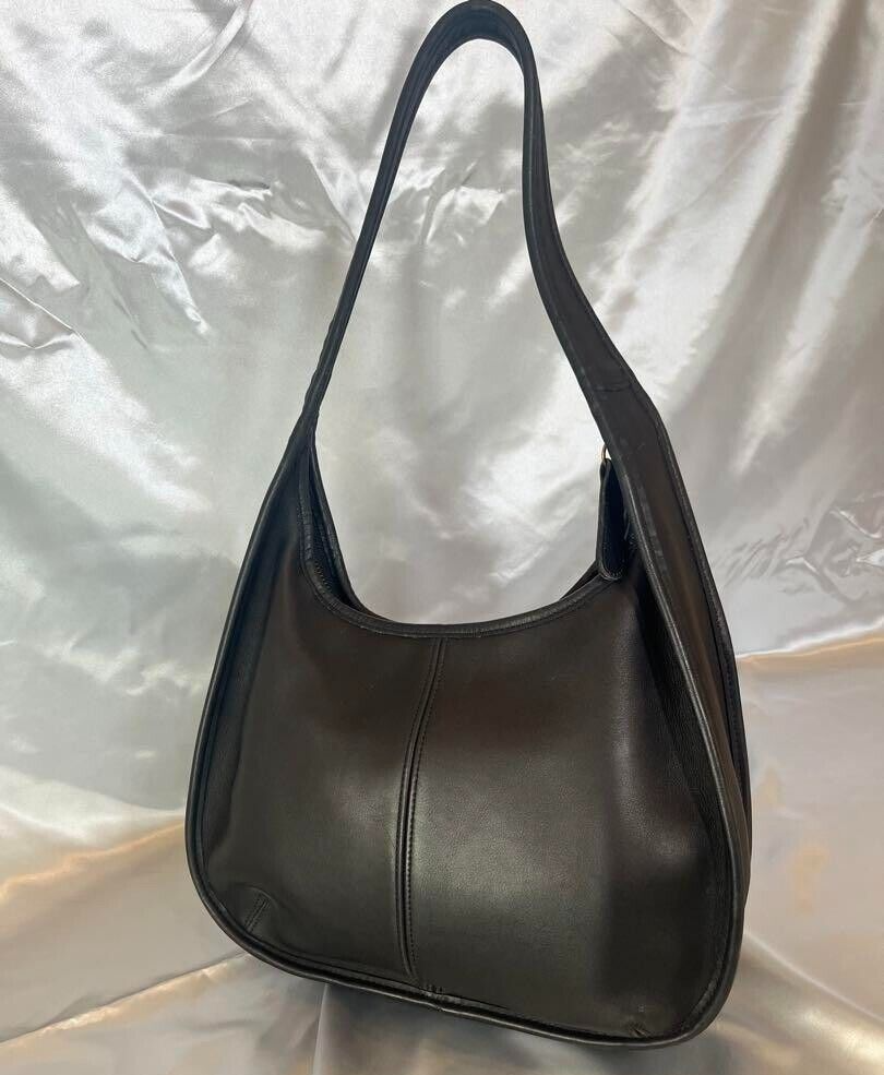 Extremely Rare Made In USA Old Coach 9033 Shoulder Bag Black