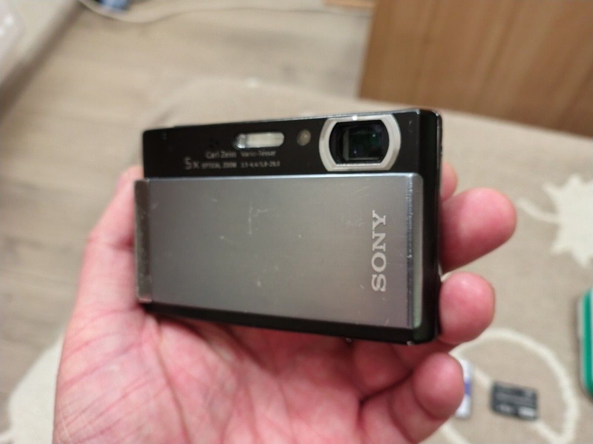 Sony Cyber-shot DSC-T300 10.1MP Digital Camera - Black for sale