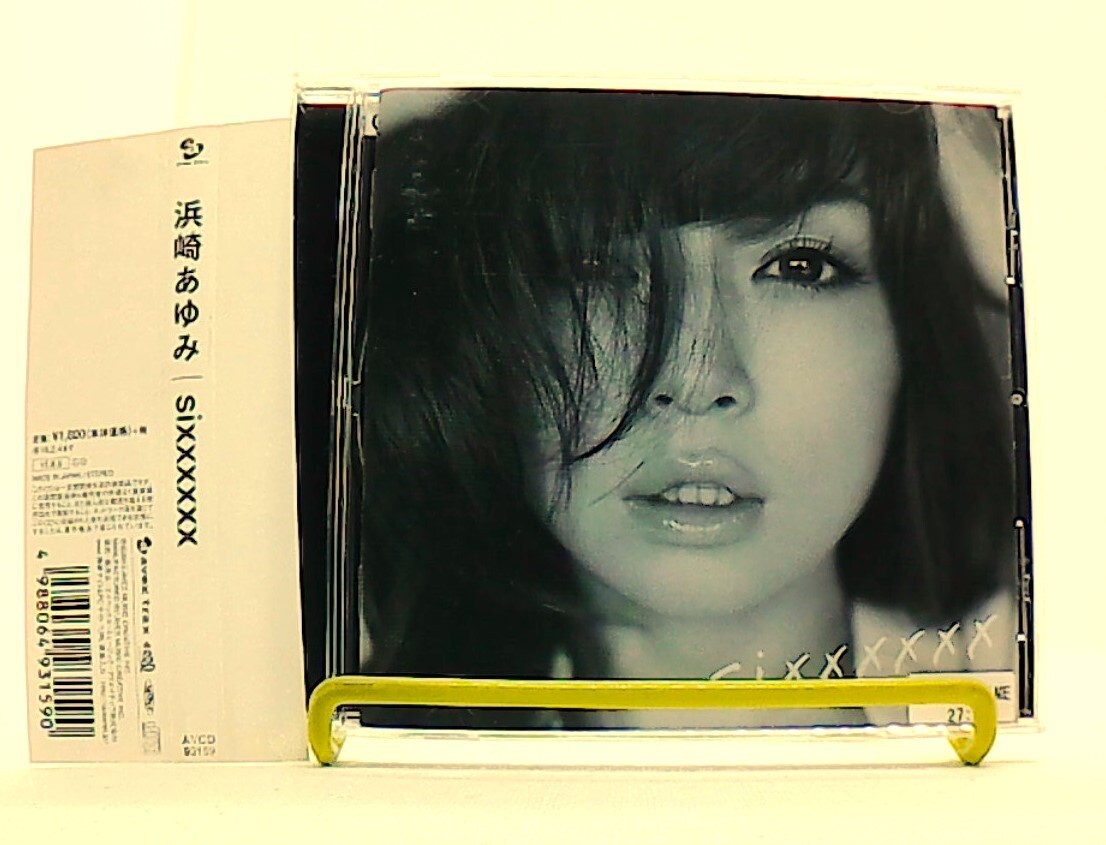 sixxxxxx [CD][OBI] HAMASAKI AYUMI, AYU /mini album /dance, pop /TV