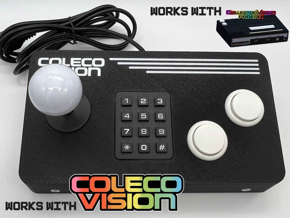 Colecovision Controller Arcade Stick Joystick Collectorvision