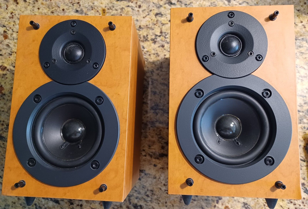 Sony SS-CEX1 2-Way Bookshelf Speakers, 35W, 4ohm TESTED see Desc