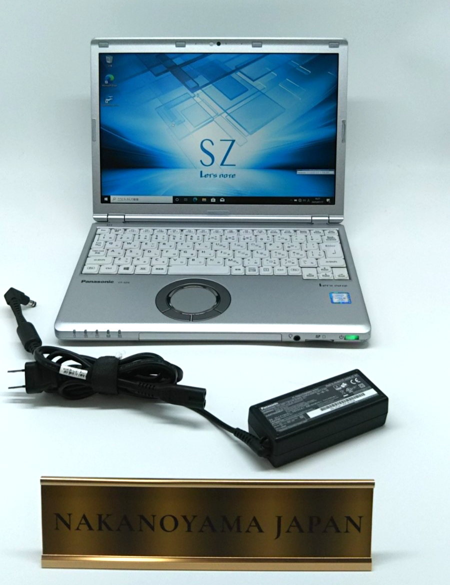 Panasonic Let's Note SZ6 CF-SZ6 i5-7300U 8GB RAM 256GB SSD Laptop