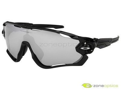 Oakley Jawbreaker Sunglasses OO9270-1931 Polished Black/Chrome