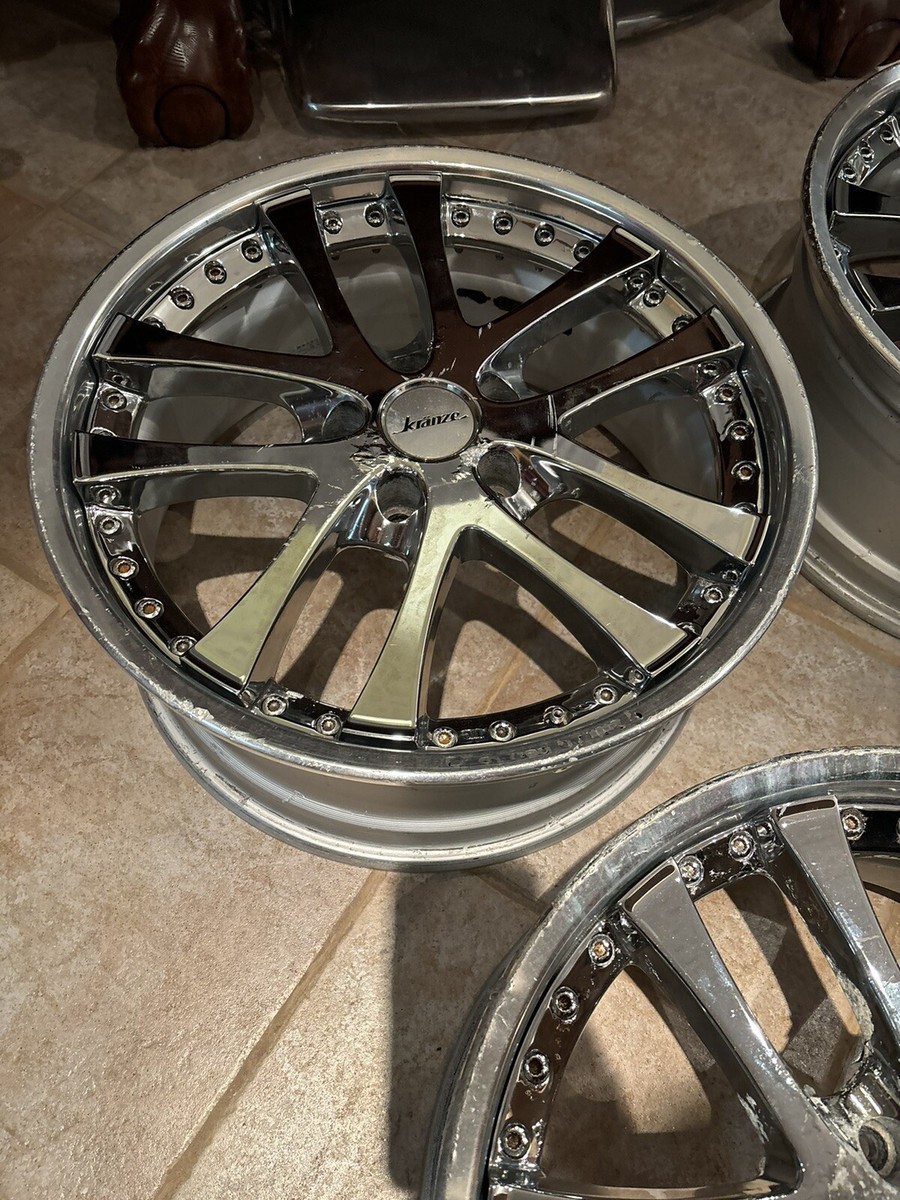 18” Weds Kranze LXZ - 18x7.5+44 and 18x8+41 - Rx7 Supra 180sx