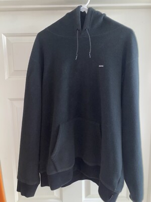 supreme small box logo hoodie hooded sweatshirt fleece polartec