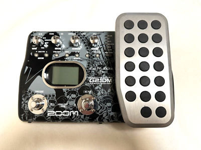 ZOOM G2.1DM Dave Mustaine Guitar Multi Effects Pedal Megadeth | eBay