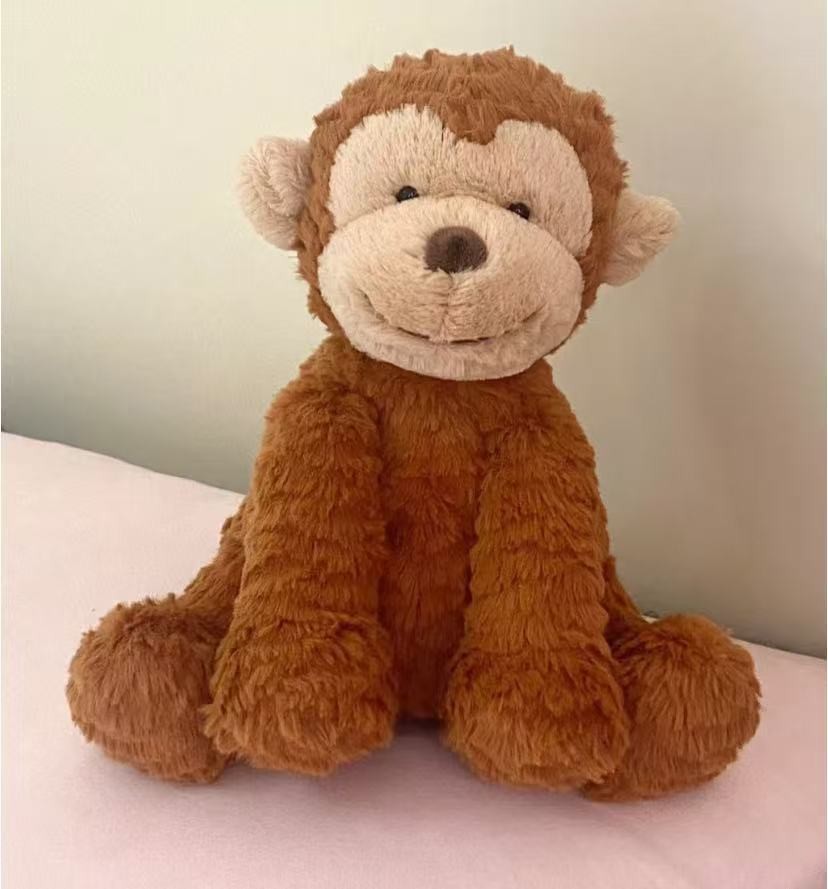 Jellycat Medium Fuddlewuddle Monkey Branded Soft Toy New with