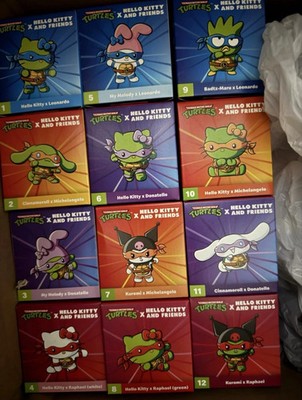 2025 McDONALD'S TMNT x Hello Kitty Happy Meal Toys Complete Set #1