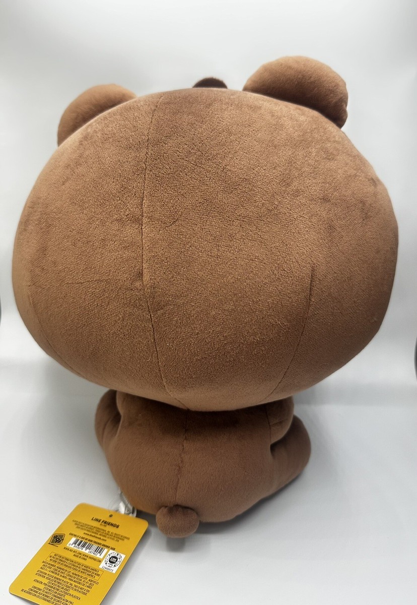 Line Friends Brown Bear XL Huge 16” Plush New Free Shipping | eBay