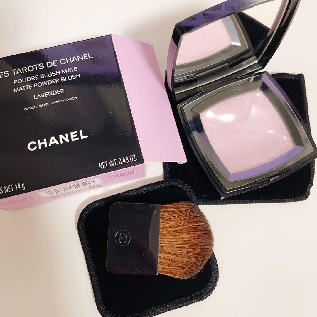 CHANEL LES TAROTS DE CHANEL Matte powder blush Lavender Limited