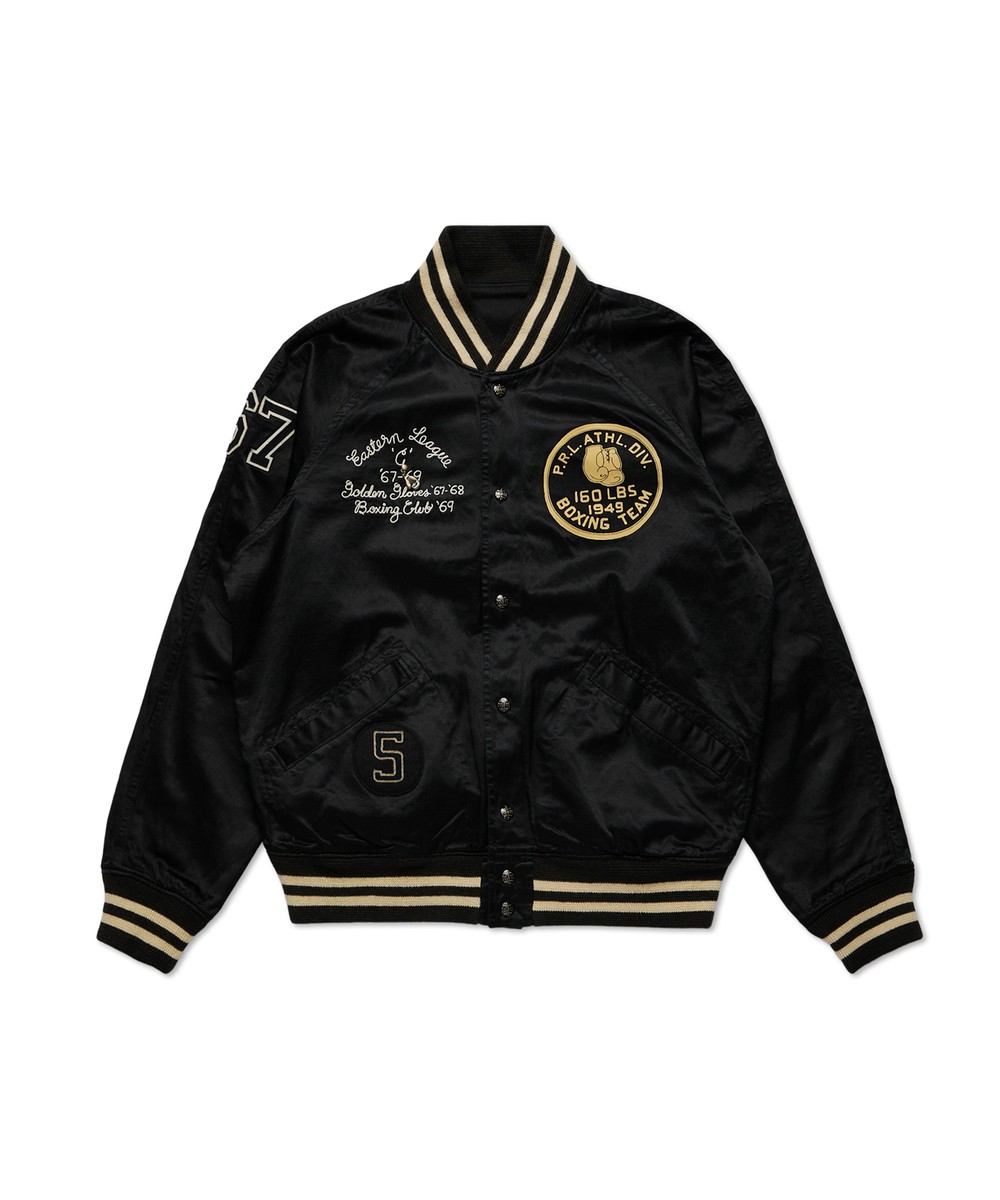 Polo Ralph Lauren New York Boxing Club Satin Varsity Reversible
