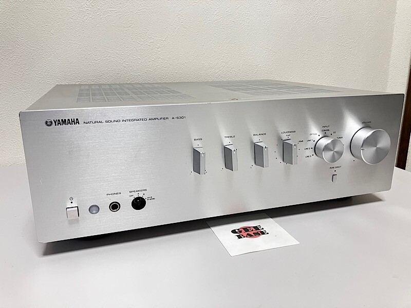 Yamaha A-S301 プリメインアンプ シルバー 美品 YAMAHA A-S301