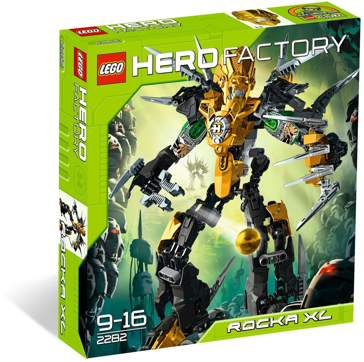 NIB Lego Hero Factory Rocka XL - #2282 - 174 Pieces | eBay
