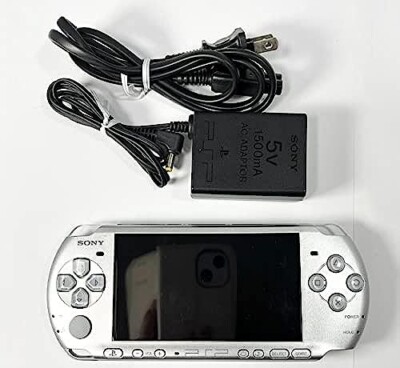 SONY PSP Playstation Portable Mystic Silver PSP-3000MS Console