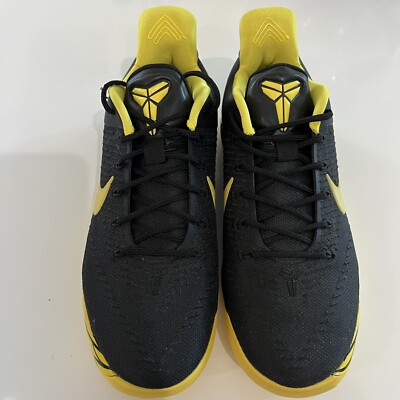 NEW NIKE KOBE A.D. 'OREGON' BLACK/YELLOW BASKETBALL SNEAKERS