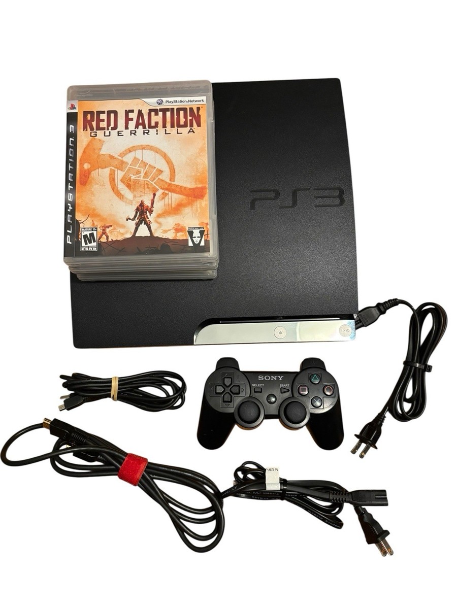 Sony PlayStation 3 PS3 Slim Console CECH-2501A 160GB With