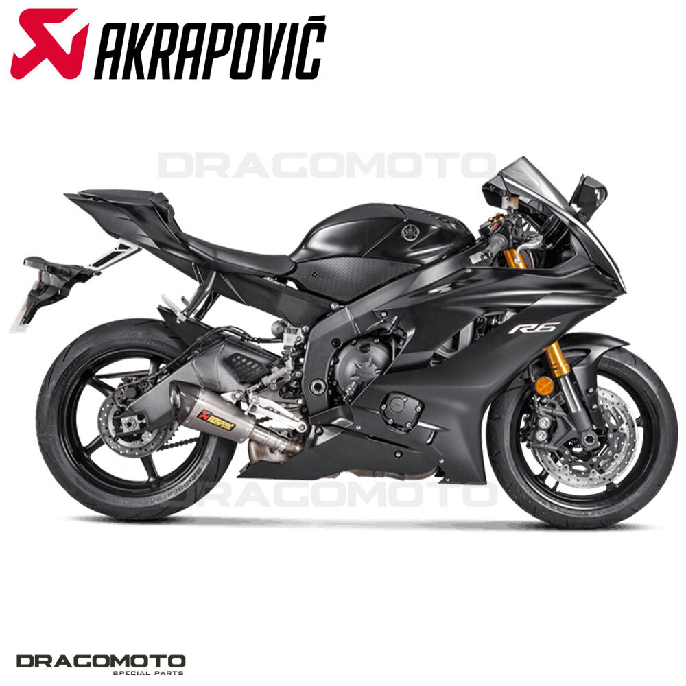 YAMAHA YZF-R6 2010-2022 Exhaust AKRAPOVIC Titanium RC S-Y6SO9-ASZ