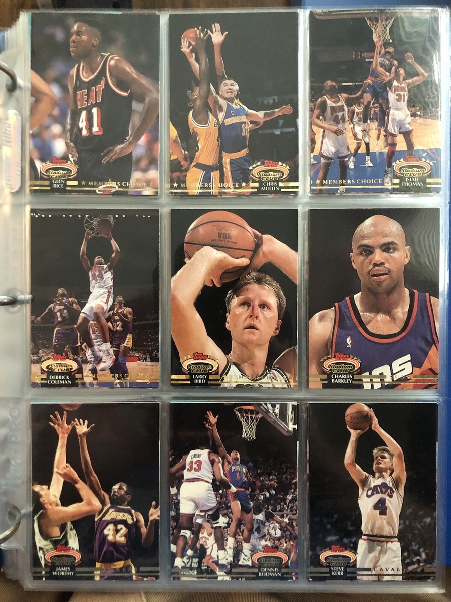 Huge Lot 600+ 90s NBA Basketball Card Collection, No Duplicates | eBay