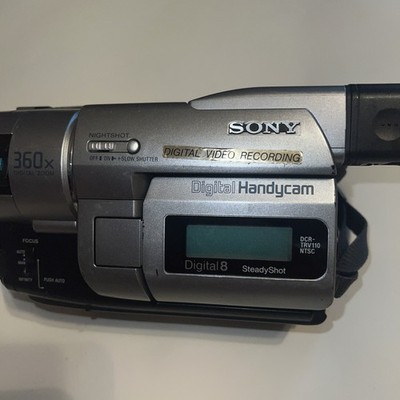 Sony DCR-TRV110 Digital8 Hi8 8mm Video8 Camcorder VCR Player Video