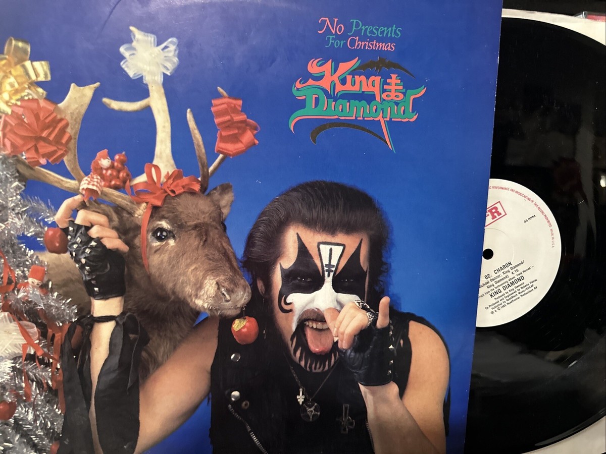 King Diamond ‎– No Presents For Christmas 12' Single Roadrunner
