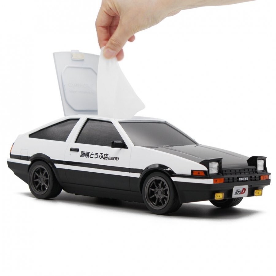 TOYOTA AE86 Sprinter Trueno WET TISSUE CASE INITIAL D Officially