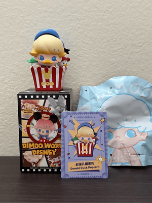 POP MART DIMOO WORLD x DISNEY Series Figure - Donald Duck Popcorn