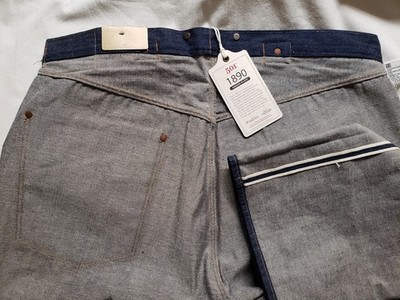 LEVI'S 1890 501 xx LVC Vintage Clothing Shrink-to-Fit Selvedge