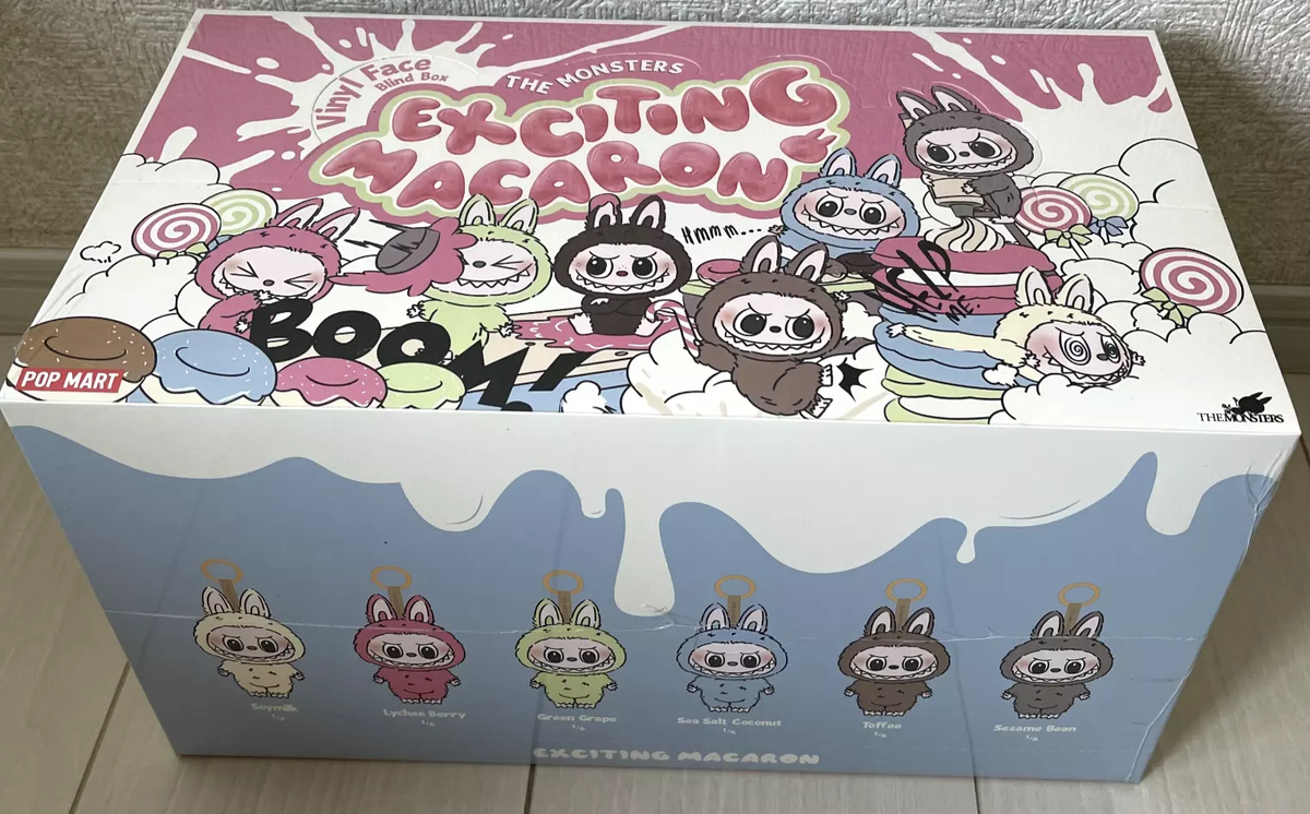 THE MONSTERS Exciting Macaron Stuffed toy series assorted box POP