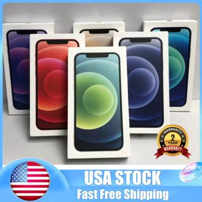 New Sealed Box Apple iPhone 12 Mini 256/128/64GB Factory Unlocked