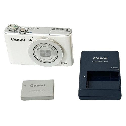 Canon PowerShot S110 12.1MP Digital Camera Black made in Japan | eBay
