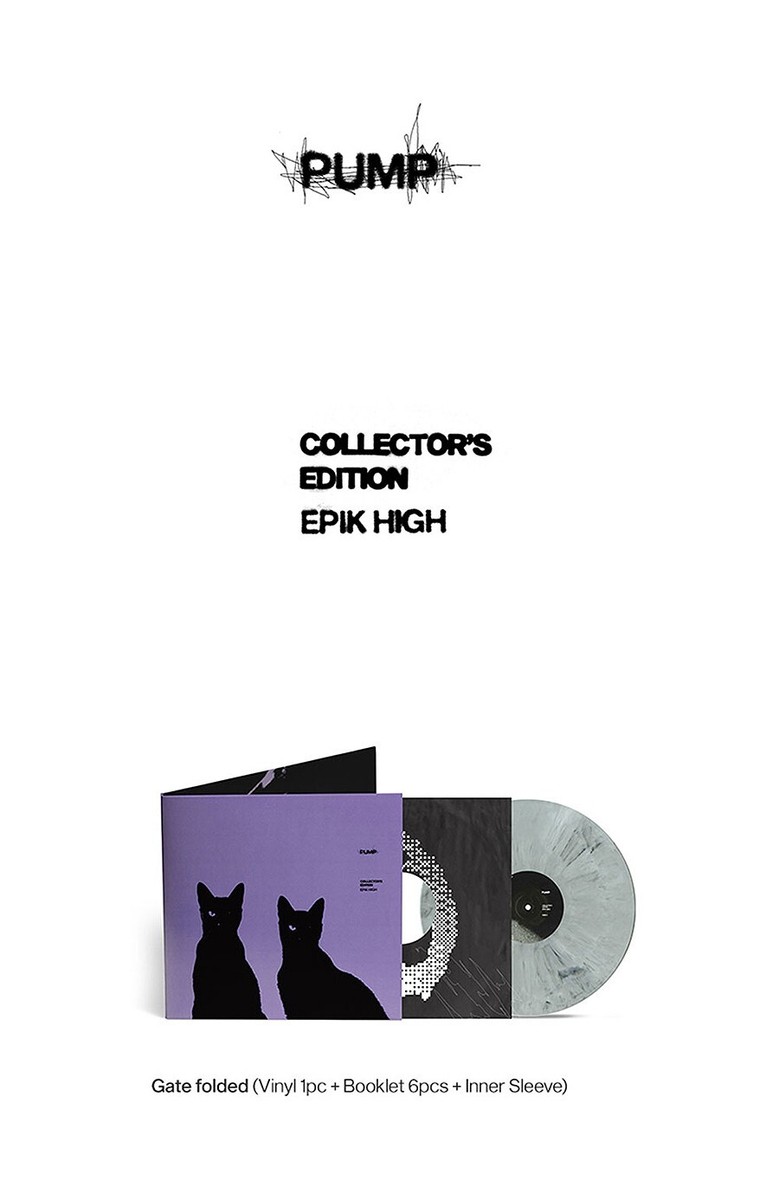 EPIK HIGH [PUMP] Album COLLECTOR'S EDITION LP Ver/LP+Booklet+