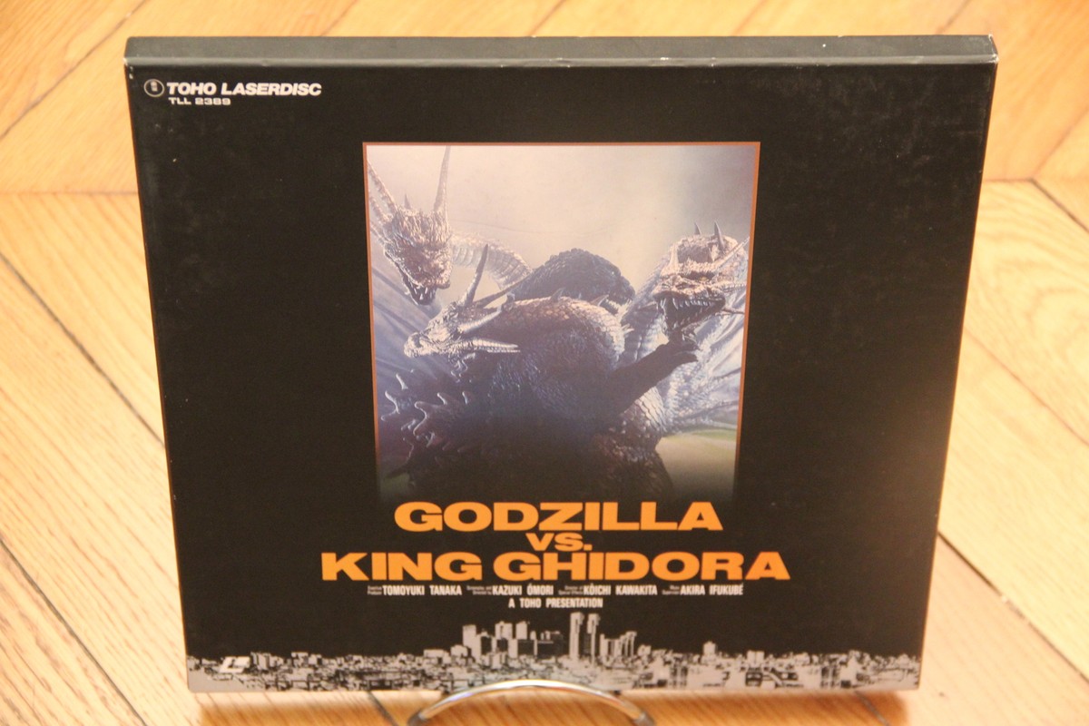 Godzilla vs King Ghidorah: Deluxe Edition 1991 Laserdisc LD NTSC