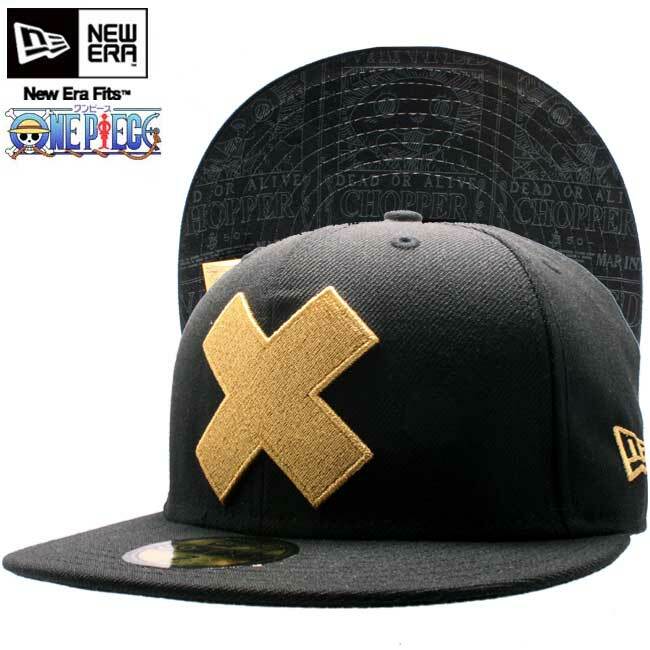 NEW ERA 59FIFTY ONE PIECE - CHOPPR - GOLD X WITH MAP 59FIFTY