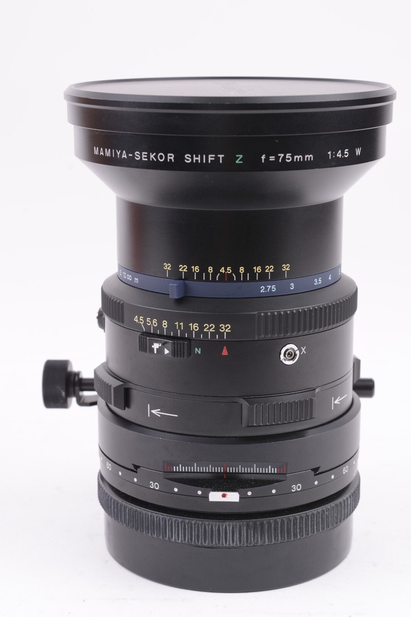Mamiya-Sekor Shift Z 75mm f/4.5 W RZ Lens #Z-15099 | eBay
