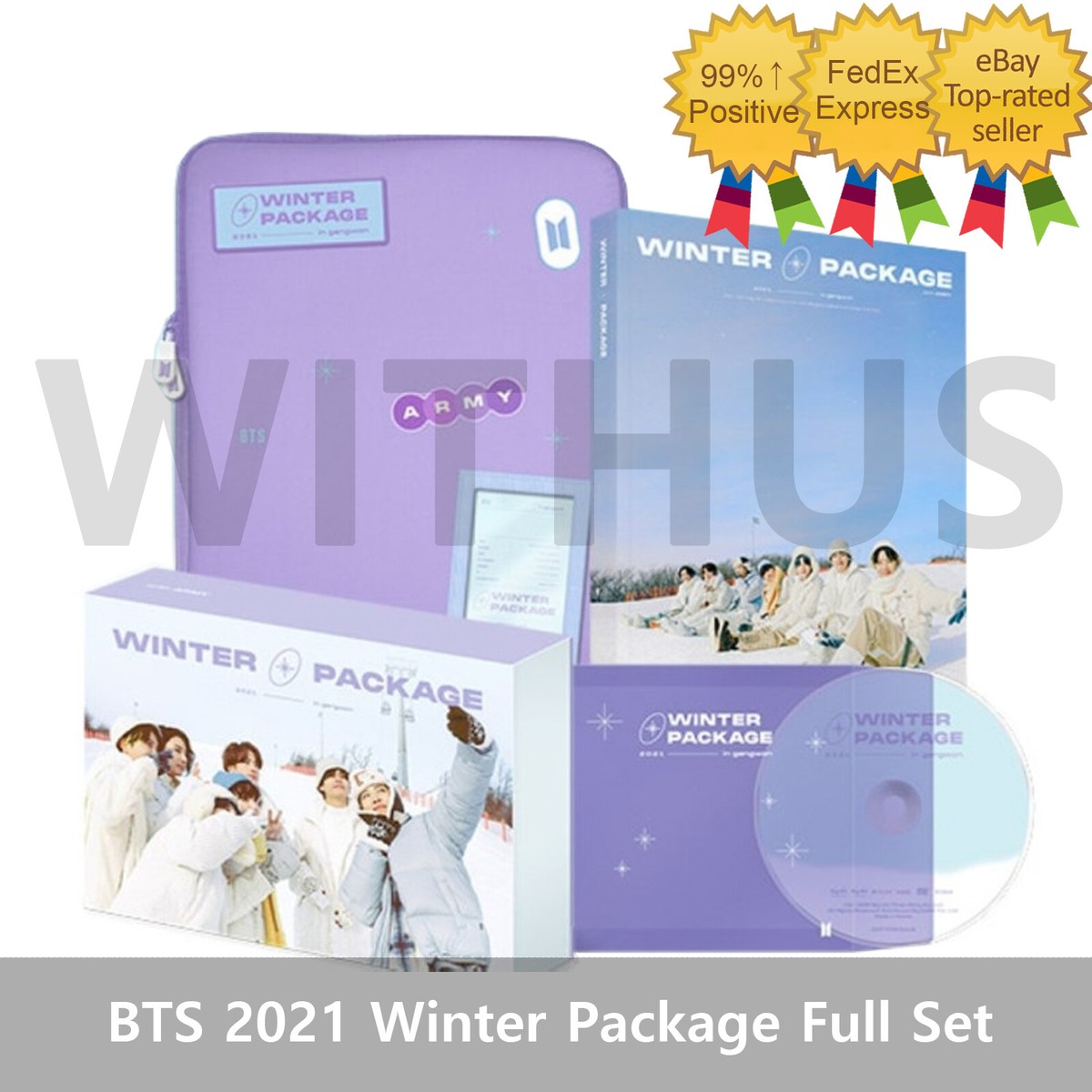 BTS 2021 Winter Package Full Set DVD & Photobook Official MD