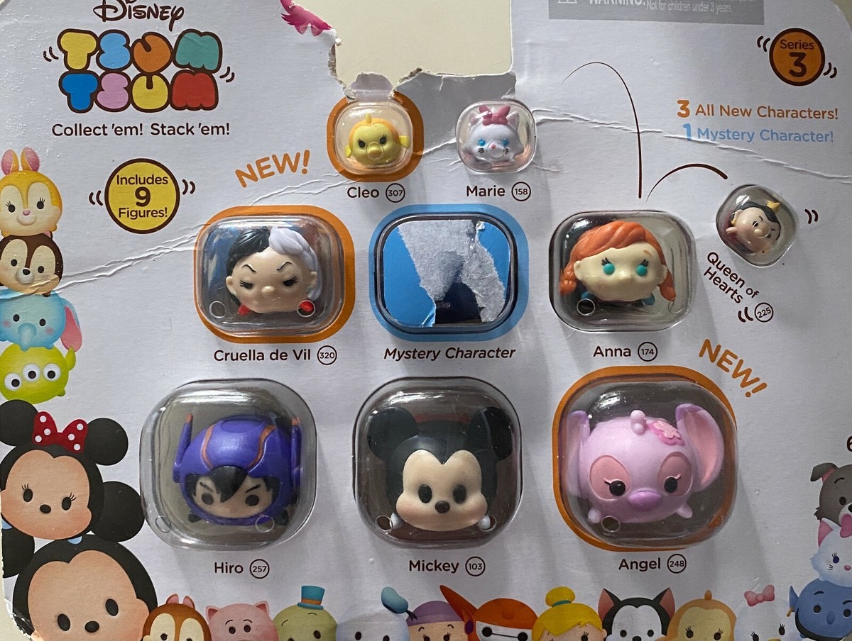 Disney Tsum Tsum Series 3 Includes 9 Figures, Ages 6+, 2016 | eBay