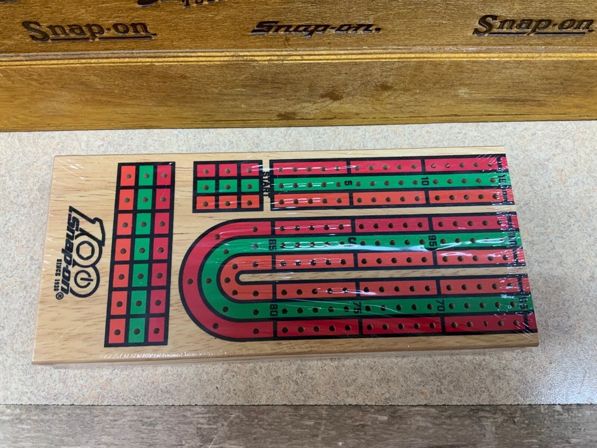 Snap-On Tools 100th Anniversary Poker Set Wooden Crate | eBay