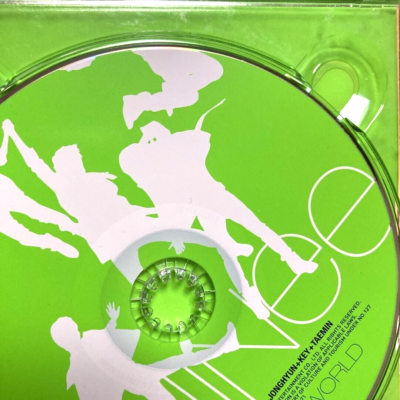 SHINee WORLD THE FIRST ALBUM A ver. CD Booklet 1st 2008 Official