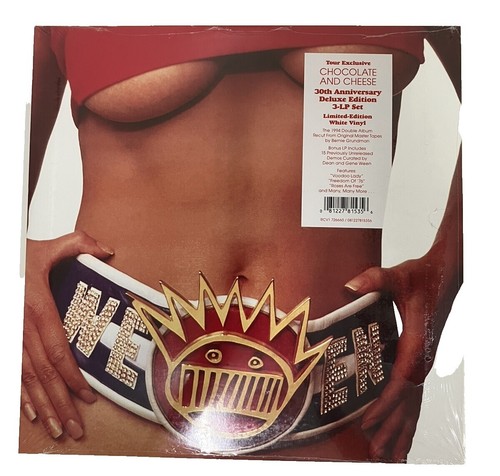 Vtg WEEN Album CHOCOLATE & CHEESE Record PLAIN RECORDINGS Vinyl