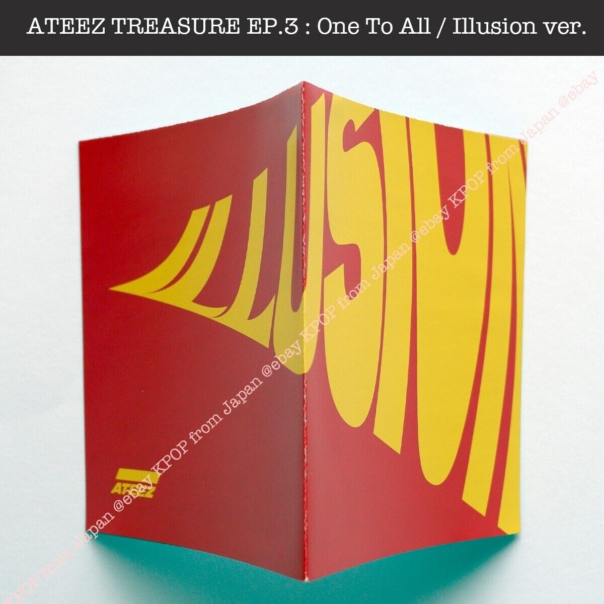Seonghwa ATEEZ TREASURE EP.3 : One To All / illusion ver. Album +