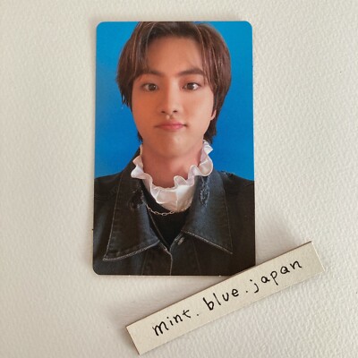 BTS Butter JIN Official Photo card Cream version Genuine Bang tang