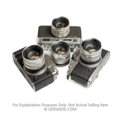 Yashica Electro 35 GS Yashinon 45mm F1.7 Classic Lens for Fujifilm